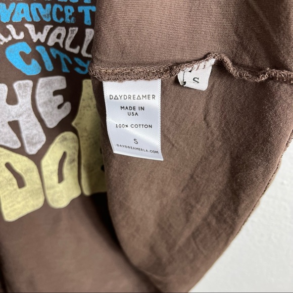 Daydreamer The Doors Strange Nights Are Coming Oversized Slouchy Merch Tee - Picture 6 of 11